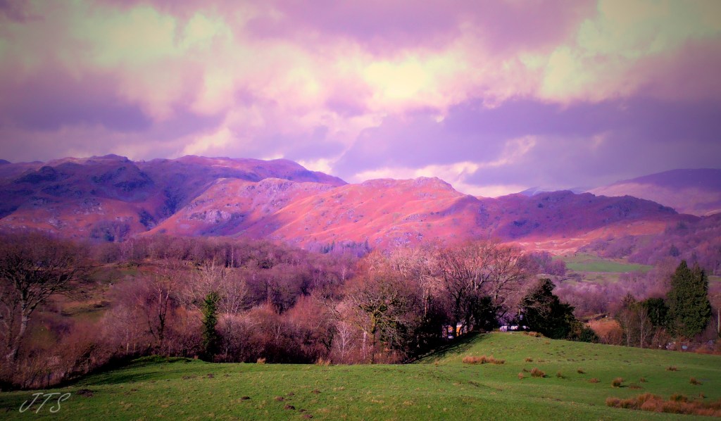 coloured hills